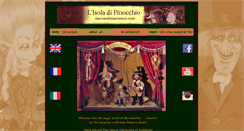 Desktop Screenshot of marionettesinvenice.com