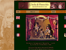 Tablet Screenshot of marionettesinvenice.com